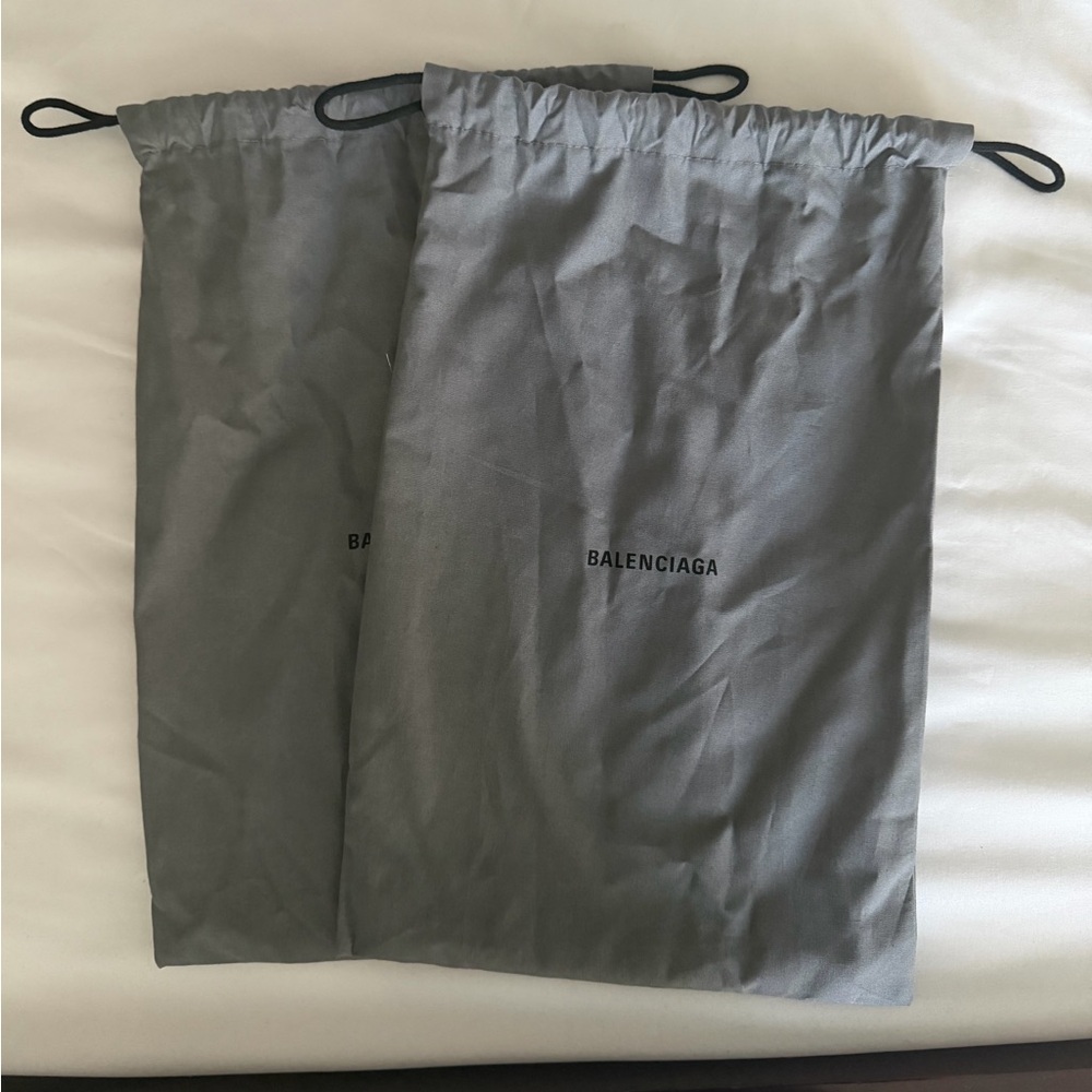 Balenciaga Charcoal Dust Bag